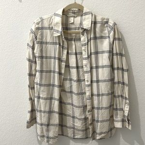 Black and white flannel